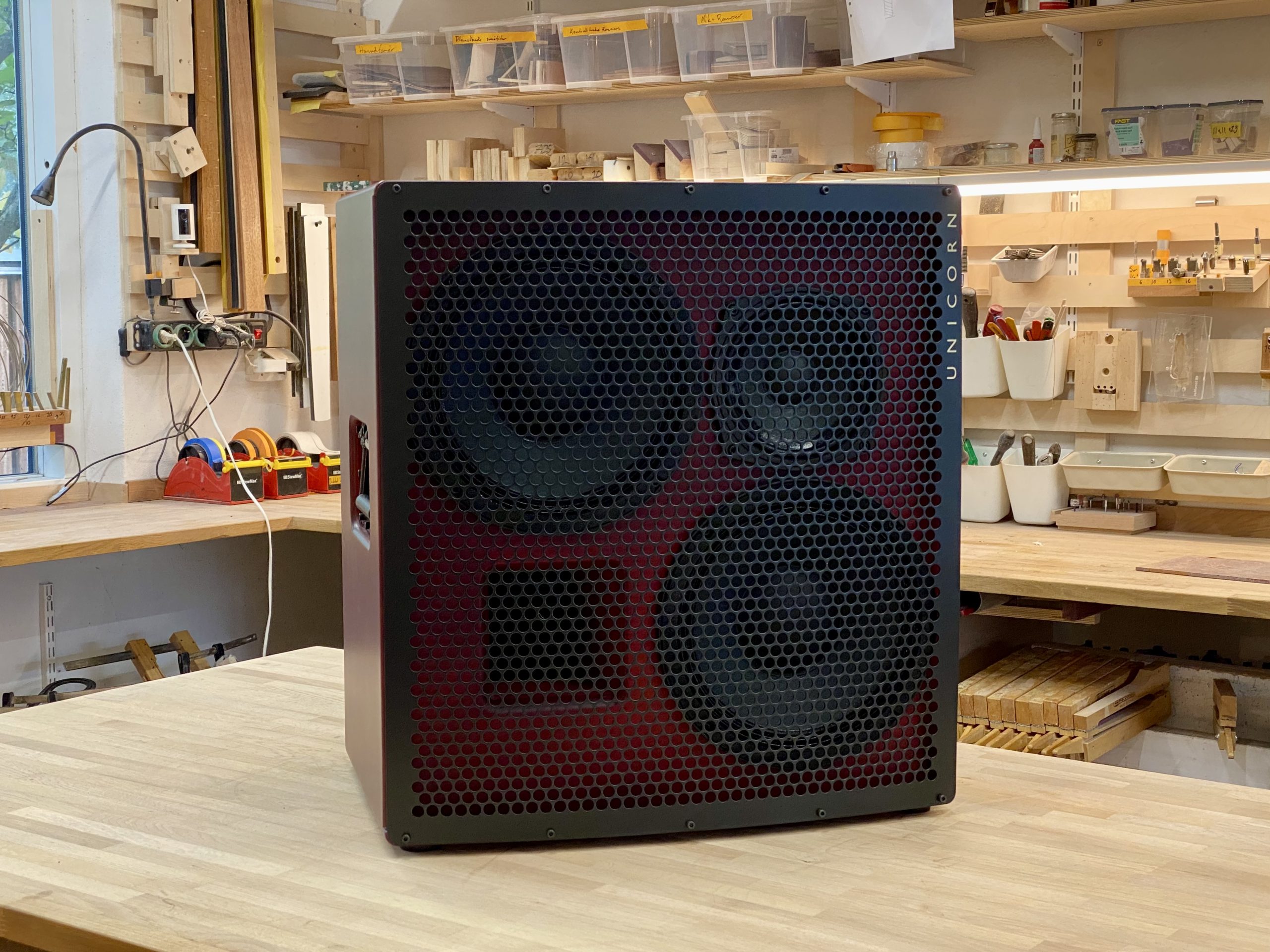 UNICORN 1026-600  Dark red cherry finish
